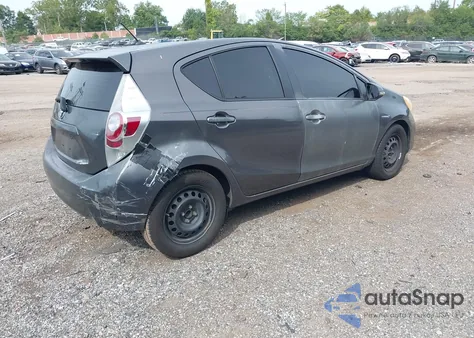 2012 Toyota Prius C One из США, поврежденный, VIN JTDKDTB3XC1512482